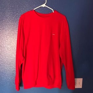 2016 Fall/Winter Supreme Small Box Logo red fleece